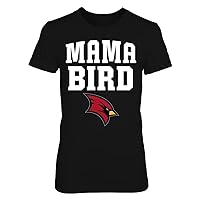 Saginaw Valley State Cardinals T-Shirt - Mama Bird - Women's Tee/Black / 3XL