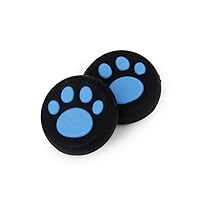 Gametown® Analog Controller Cap Cover Thumb Stick Grip for Sony PS4 PS3 XBOX One 360 Controller Blue Cat Pad