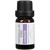Lavender Oil, 100% Pure, Natural, Paraben-Free and Therapeutic Grade with Euro-Style Dropper, 10 ml/0.33 oz.