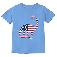 USA American Flag Girls Boys 4th of July Shirt Toddler Kids Patriotic T-Shirt