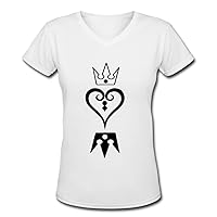 LoveTS Funny Cotton Women's My Own Kingdom Hearts T-Shirts XX-Large