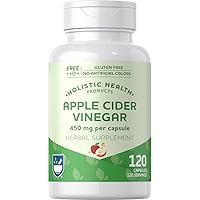 Apple Cider Vinegar Tablets with Cayenne Pepper, 120 Count Supports Metabolism, Diet, Detox, Digestion, Gut Health, Immune Support Supplement