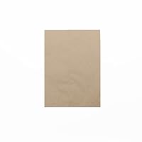 Shimojima Heiko Paper Bags, Patterned Small Bags, No Velos, B-Shaped, Unbleached, Craft, 5.3 x 9.1 inches (13.5 x 23 cm), 100 Sheets