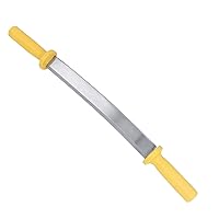 RC Fleshing Knife 12 Inch - Stainless Steel Hide Tanning Fleshing Tool, Taxidermy Tools Fleshing Beam Blade