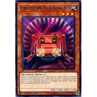 Yu-Gi-Oh! - Construction Train Signal Red - LED4-EN043 - Legendary Duelists: Sisters of the Rose - 1st Edition - Common