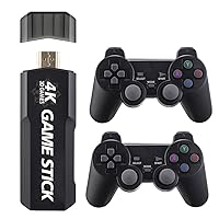 GD10 Game Stick, Retro Handheld Game Console with 30,000 Games, HD 4K 64G Plug and Play Video Games for TV