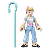 Replacement Parts for Imaginext Combat Carl and Bo Peep Playset - GFD13 ~ Replacement Little Bo Peep Posable Figure ~ Inspired by Toy Story 4 ~ Includes Blue Shepherd's Crook