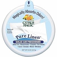 Citrus Magic Solid Odor Absbr Pure Lin 8 Oz