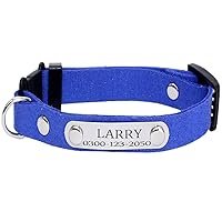 Yonsbox Personalized Anti Strangulation Kitten Cat Collars with Bell Breakaway Quick Release Custom Engraved Cat Collar with Name Tag Adjustable Cute Cat Collars for Male Female Boy Girl Cats