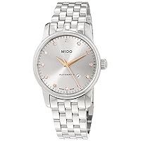Mido Baroncelli - Swiss Automatic Watch for Women - Silver Dial - Case 29mm - M76004671
