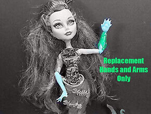 Monster High Great Scarrier Reef Down Under Ghouls Posea Reef Doll #DHB48 - Replacement Hands and Arms