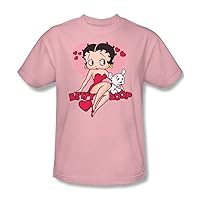 Betty Boop - Sweetheart Adult T-Shirt in Pink
