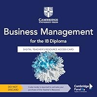 Business Management for the IB Diploma Digital Teacher's Resource Access Card