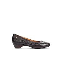 PIKOLINOS Womens Gandia 849-5845C1 Pump Shoes, Lead/Olmo, 35 EU / 4.5-5 US