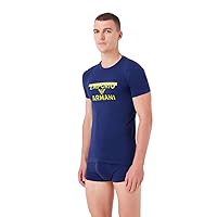 Emporio Armani Men's Megalogo T-Shirt and Trunk Set