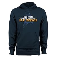 Capt Janeway Fear Exists to be Conquered Women's Hoodie