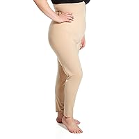 Women's Curvy High Waist Slimming Pant, P40221X, Nude, 3X