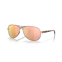 Oakley Women's Oo4079 Feedback Aviator Sunglasses