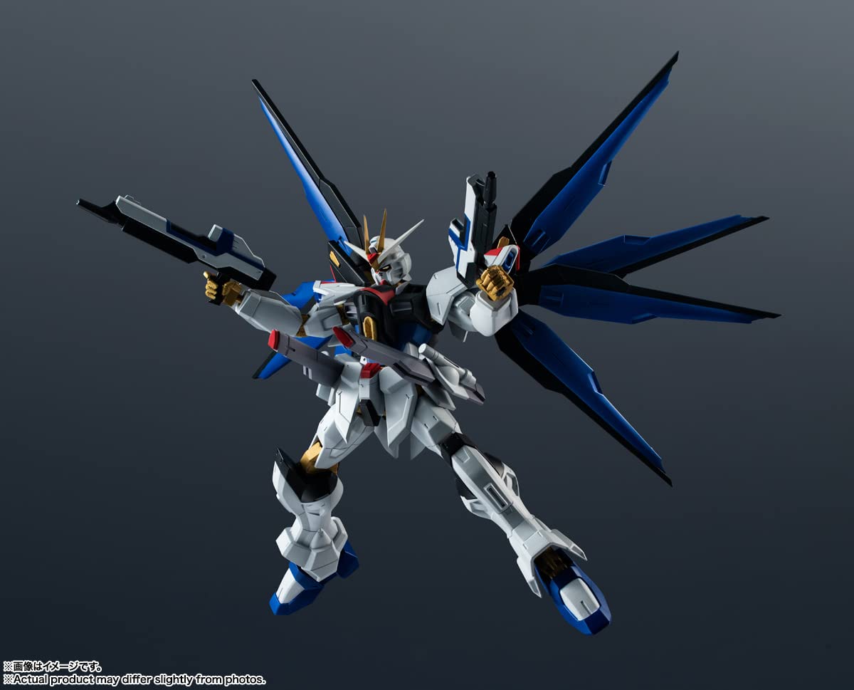 TAMASHII NATIONS - Mobile Suit Gundam Seed Destiny - ZGMF-X20A Strike Freedom Gundam, Bandai Spirits Gundam Universe Action Figure