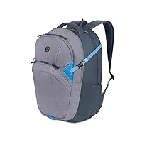 SwissGear 8169 Laptop Backpack, Blue/Grey Heather, 18.5 Inches