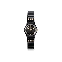 Swatch Unisex Analogue Quartz Watch with Stainless Steel Strap LB181A