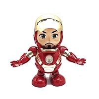 Transformer-Toys Glowing Iron-Man Action Figures Music Action Figures, Anime Toys, Teenagers Mini Action Figures High 8in