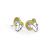 NFL Los Angeles Rams Logo Post Earrings