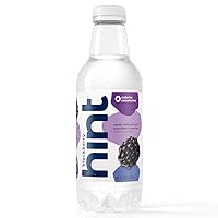 Hint Water Blackberry Single Bottle, One 16 Ounce Bottle, Pure Water Infused with Blackberry, Zero Sugar, Zero Calories, Zero Sweeteners, Zero Preservatives, Zero Artificial Flavors