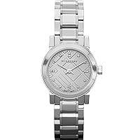 BURBERRY BU9213 Women's Wrist Watch, Silver, Bracelet