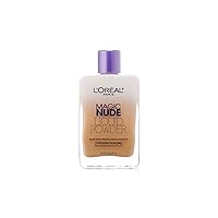 L'oreal Paris Magic Nude Liquid Powder Bare Skin Perfecting Makeup SPF 18, Natural Buff, 0.91 Ounces (3 Pack)