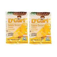 Gelatinas | Gelatins (Piña | Pineapple, 2 Pack)