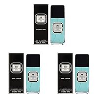 Royal Copenhagen Musk For Men. Cologne Spray 3.4 Oz (Pack of 3)