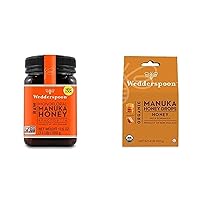 Organic Manuka Honey Drops, Honey + Echinacea, Unpasteurized, Genuine New Zealand Honey, Perfect Remedy For Dry Throats, 4.0 Ounce