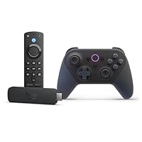 Fire TV Gaming Bundle including Fire TV Stick 4K streaming device and Luna Controller