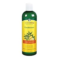 TheraNeem Scalp Therap Conditioner | Protects, Nourishes and Calms Sensitive Scalp with Organic Neem, Peppermint | 12oz