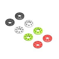8PCS Precision Rings Aim Assist Motion Control Rings for Xbox Series X S, Xbox One S X, Xbox 360, ASUS ROG Raikiri, PS5, PS4 Controller Rings Pc Gamepads Joystick Thumbstick Accessories