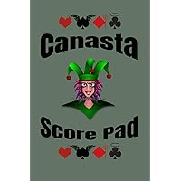 Canasta Score Pad: 6