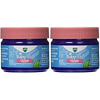 Vicks BabyRub Soothing Chest, Neck and Back Ointment 1.76 Ounce (Pack of 2)