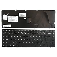 US Layout Black Replacement Laptop Keyboard Compatible with HP G62-a22SE