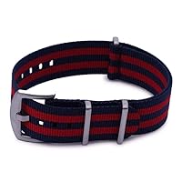 Original Premium Nylon Watch Strap - Stainless Steel Buckle with Multiple Sizes & Premium Styles, Replacement Watch Straps for Men & Women, Ballistic Military Waterproof
