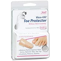 PediFix Visco-Gel Toe Protector Small - 1 Each, Pack of 2