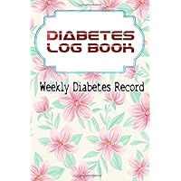 Diabetic Glucose Chart: Daily And Weekly Diabetes And Glucose Record To Take Care Of Your Health And Healing Your Body! 112 Pages Size 6x9 Inch Glossy ... ~ Hypertension - Drugs # After Quality Print.