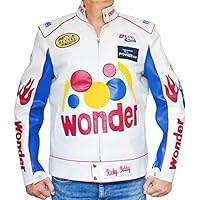 Ricky Bobby Costume Wonder Racing Talladega Nights Speed White Jacket Adult Halloween