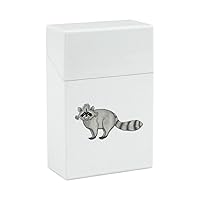 Raccoon Cigarettes Box Portable Cigarettes Holder Storage Container for Women Men