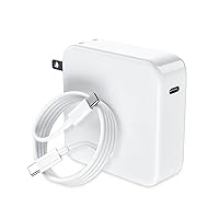 MacBook Pro Charger,100W USB C Charger for MacBook Pro 16 15 14 13 inch,Fast Charging for MacBook Air,ipad Pro,Included All USB C Devices,with 6Ft USB C to C Cable