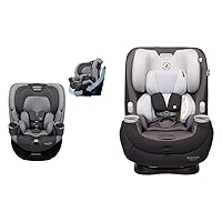 Maxi-Cosi Emme 360 Rotating All-in-One Convertible Car Seat, Urban Wonder & Pria All-in-One Convertible Car Seat, Rear-Facing, from 4-40 pounds