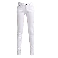 Women's Stretch Skinny Denim Pencil Pants Low Waisted Slim Denim Butt Lift Pants Ultra Comfy Tight Jeans
