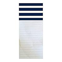 Magnetic Notepad, 9 x 4 x 0.2 inches, Multicolor
