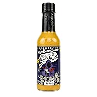 Garlic Reaper Sauce, 5 ounces - Carolina Reaper Peppers - All Natural, Vegan, Extract-Free, Made in USA and Featured on Hot Ones