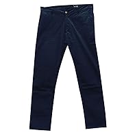 Men's Cotton Formal Trousers (38WX40L) Black